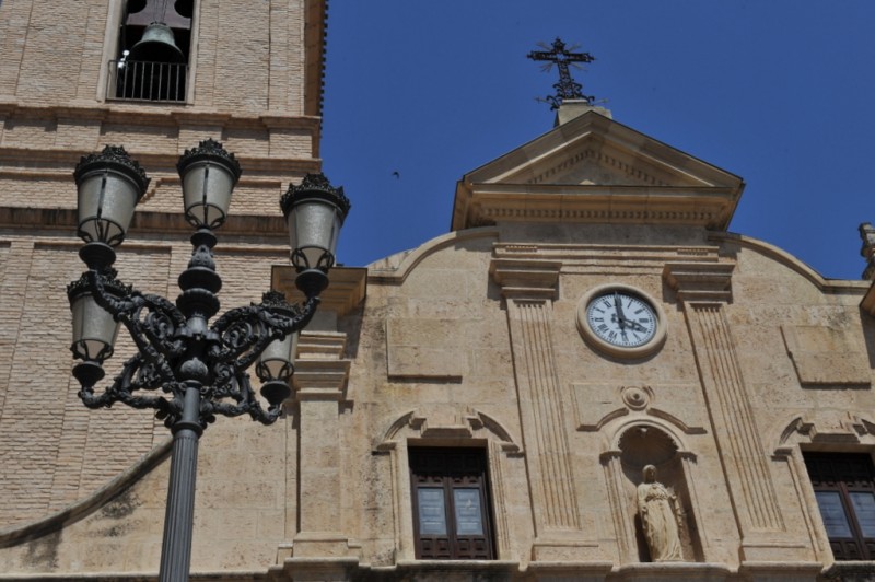 The church of Nuestra Señora de la Asunción in Molina de Segura