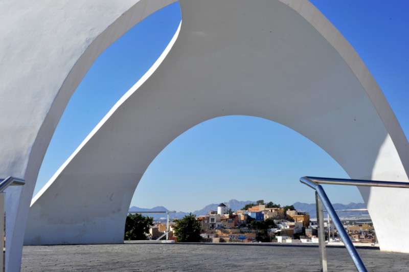 Molino de Sagrera windmill and viewing point in Águilas