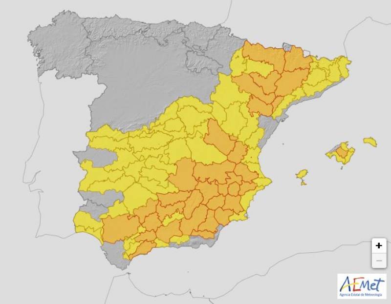 Heat eases off a fraction: Spain weather forecast Aug 1-4