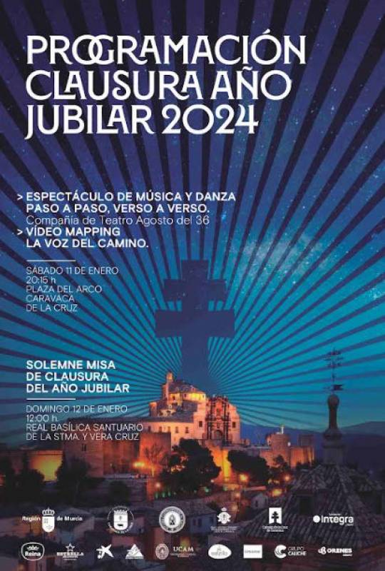 January 11 and 12 Closing events of the 2024 Holy Jubilee Year in Caravaca