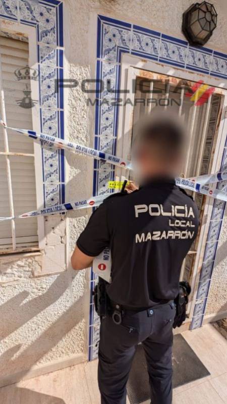 Mazarrón police prevent break-in at sealed Camposol property