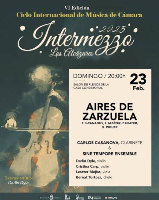 February 23 Free chamber music concert in Los Alcazares