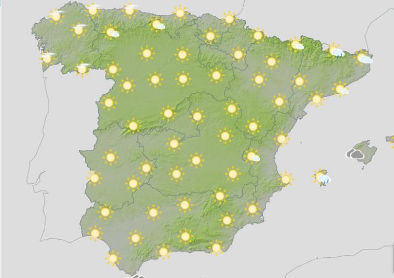 Spain weather forecast April 28-May 1: A cold spell could bring rain, storms and calima dust