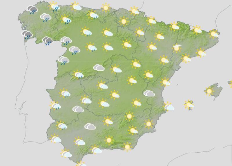 Spain weather forecast April 28-May 1: A cold spell could bring rain, storms and calima dust