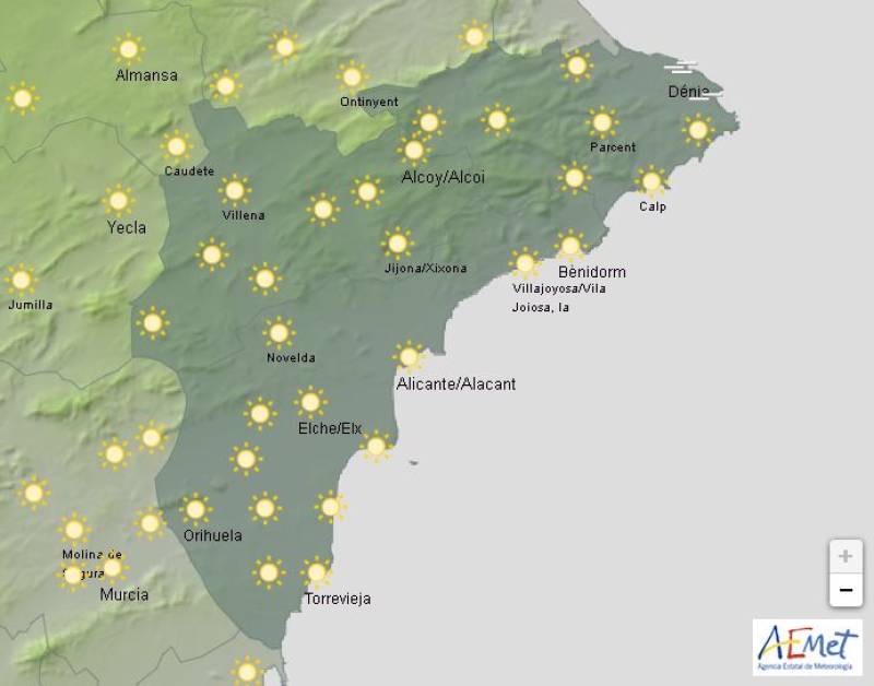 Temps shoot into the 30s: Alicante weather forecast May 26-29