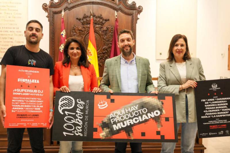 May 29 to June 1 Acho Burger Land Burger festival in Lorca