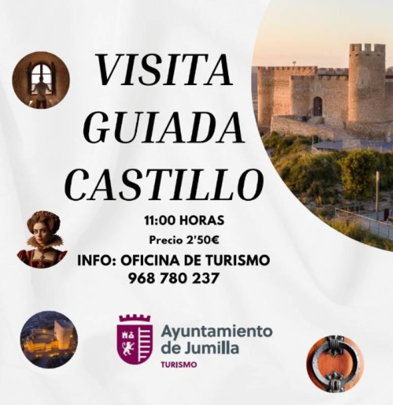 June 8 Guided tour of Jumilla castle