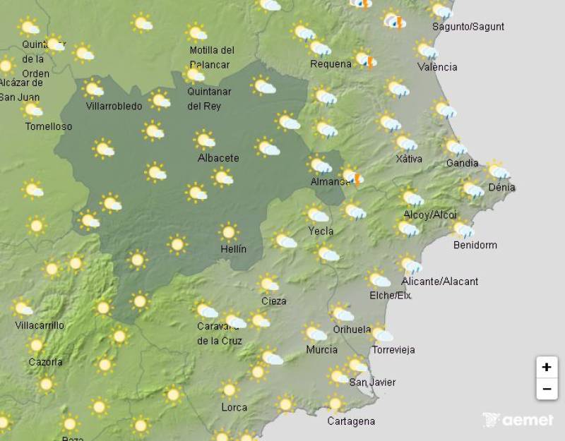 Storms this Saturday: Alicante weekend weather July 10-13