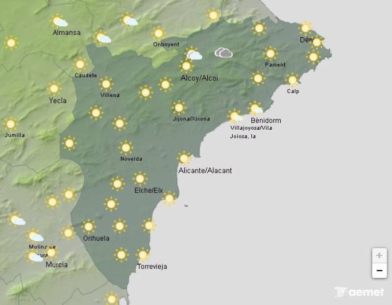Storms this Saturday: Alicante weekend weather July 10-13