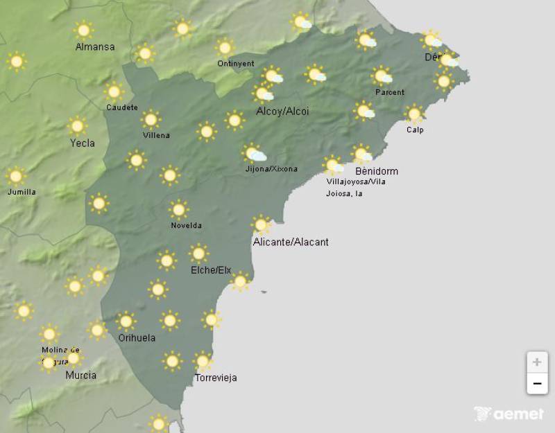 Storms this Saturday: Alicante weekend weather July 10-13