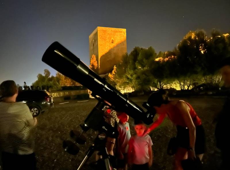 August 13 Enjoy the Perseid meteor shower in the magnificent setting of Lorca castle