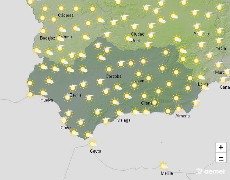 A cooler start to the autumn: Andalucía weather forecast September 1-4