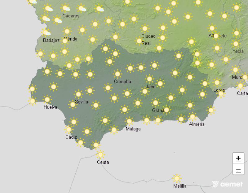 A cooler start to the autumn: Andalucía weather forecast September 1-4
