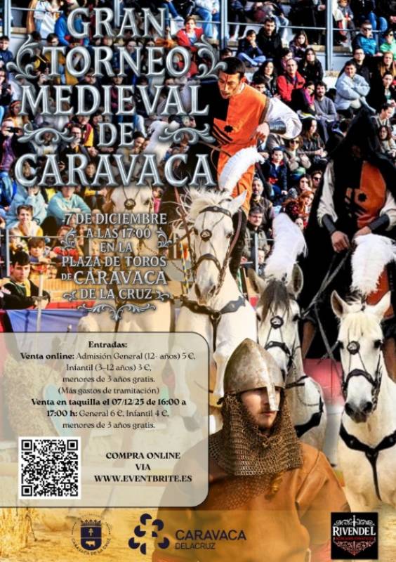 December 7 Medieval tourney in Caravaca de la Cruz!
