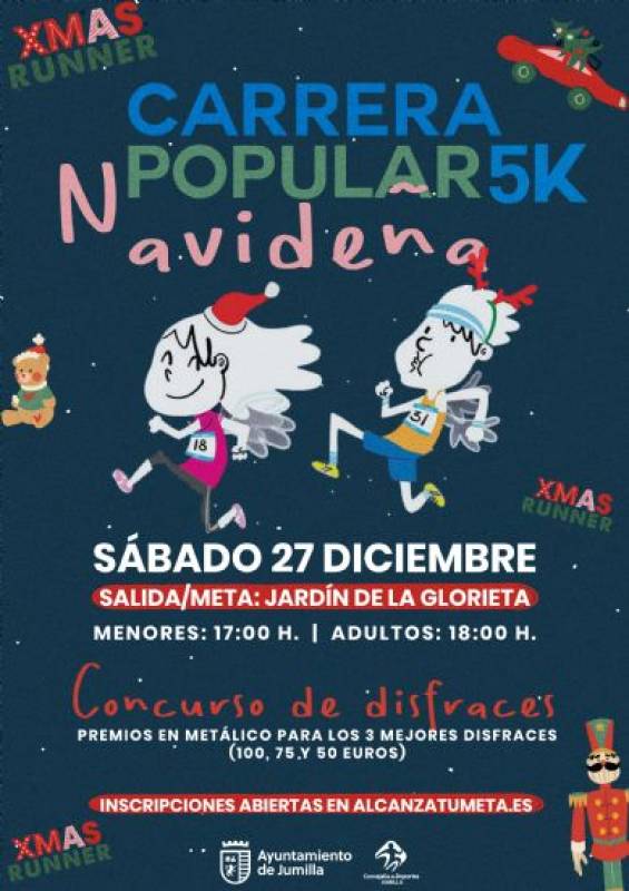 December 27 Jumilla's Christmas fun run returns, with festive spirit and free entry