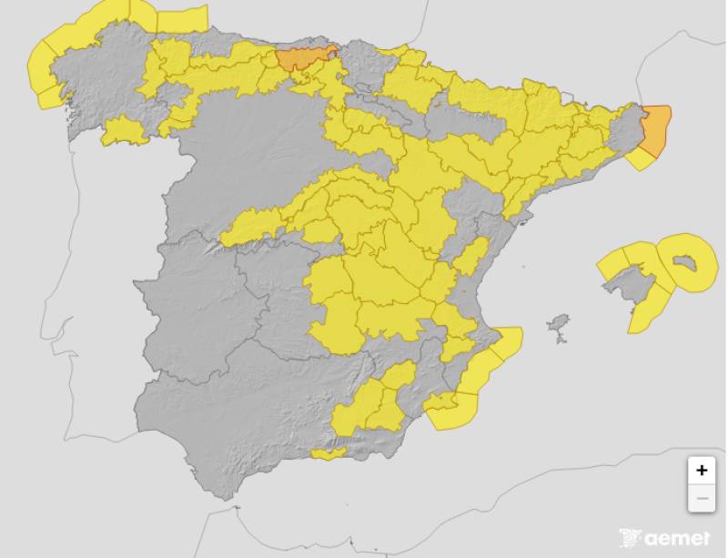 Torrential rain and snow hit Spain: Weather forecast Jan 5-8