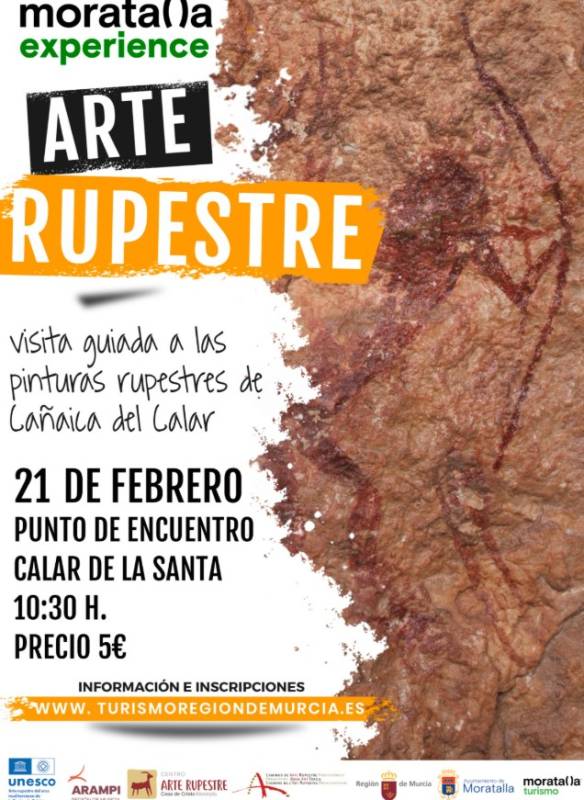 February 21 Guided tour of the prehistoric rock art in the municipality of Moratalla