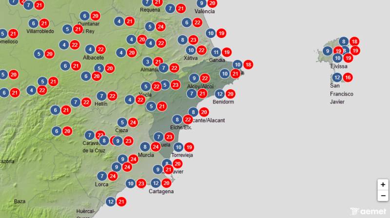 Sunny settled weather to continue: Alicante weekly forecast for February 23-26