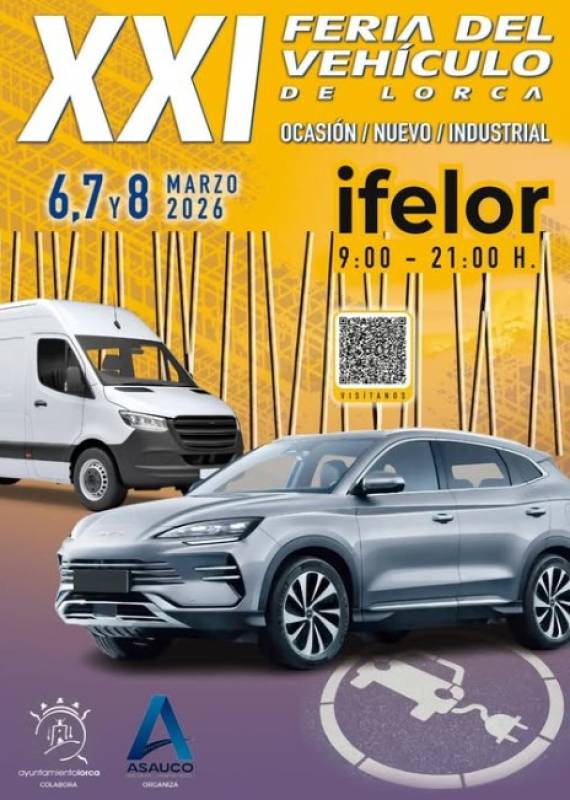 March 6 to 8 Motor vehicle show in Lorca