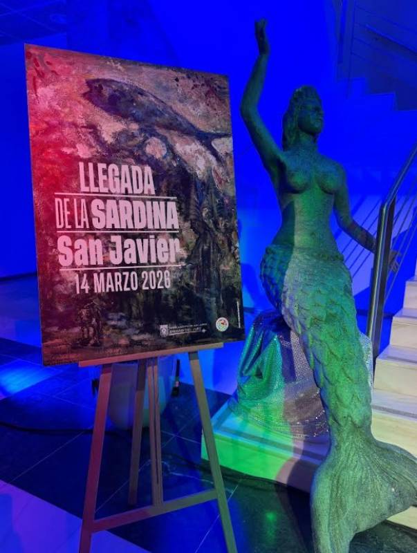 March 14 The Giant Sardine of Murcia arrives in San Javier!