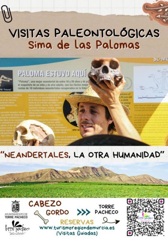 June 13 Guided visit to the home of Neanderthal Man in Torre Pacheco