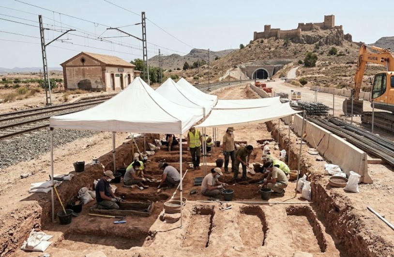 Roman archaeological discovery delays Lorca high-speed rail works one year on