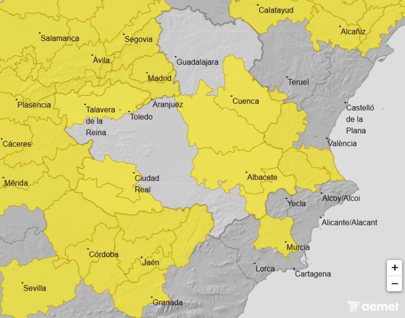 Murcia weather forecast August 17-20: Heat builds before rain and storms return