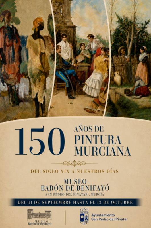 September 11 to October 12 Exhibition of historic paintings in San Pedro del Pinatar
