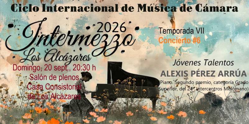 September 20 Free classical music chamber concert in Los Alcázares