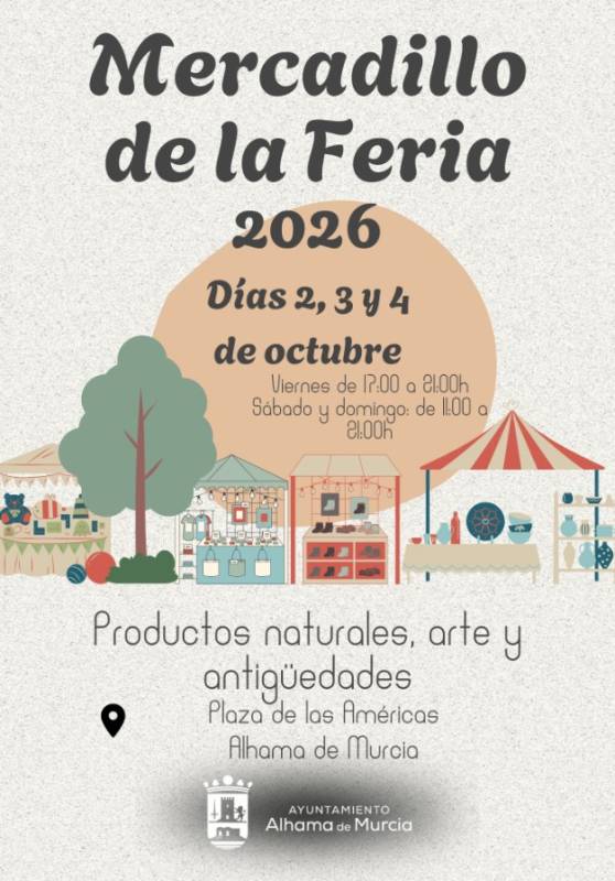 October 1 to 20 The annual Feria de Alhama de Murcia continues well into the month!