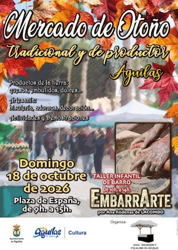 October 18 Traditional produce market in Águilas
