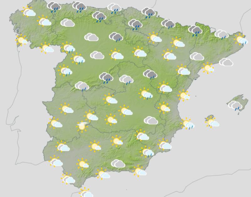 Spain weekend weather forecast October 15-18: Warm Thursday gives way to storms and a proper autumn cooldown