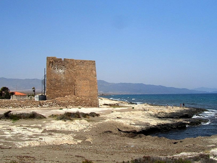 Torre de Cope, a 16th century watchtower in Águilas