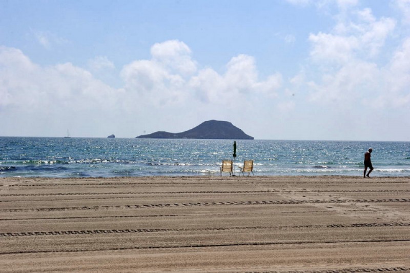 La Manga del Mar Menor beaches: Playa El Estacio