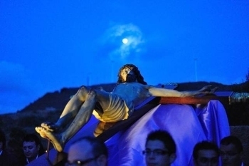 Vía Crucis, la Unión, the birth of a new tradition, symbol of the renaissance of La Unión